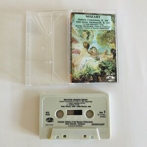 Wolfgang Amadeus Mozart Sinfonia Concertante Eine kleine Nachtmusik Cassette